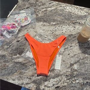 Orange Frankie’s bikini bottoms